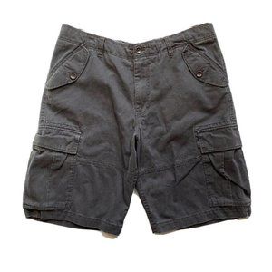 Banana Republic Cargo Shorts Mens 34 Relaxed Heavyweight Y2K Outdoor Hiking Long